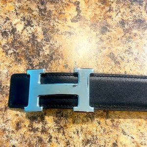 Hermès Reversible H Strié Belt Kit
